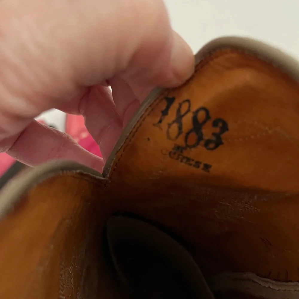 Lucchese Pink Embroidered Western CowgirlBoots - Picture 12 of 15